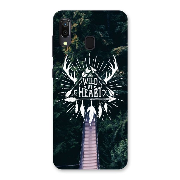 Wild Heart Back Case for Galaxy A20