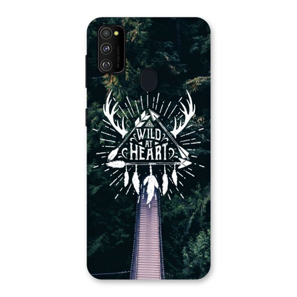 Wild Heart Back Case for Galaxy M21