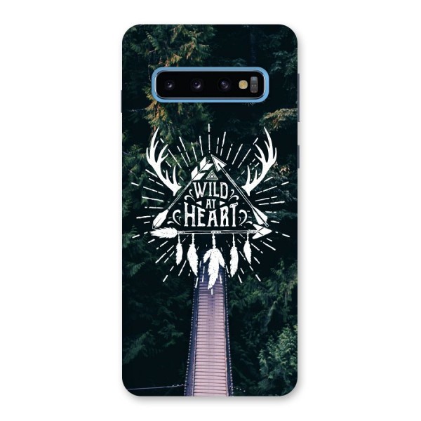 Wild Heart Back Case for Galaxy S10