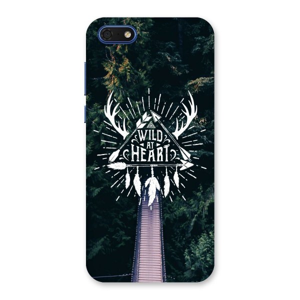 Wild Heart Back Case for Honor 7s