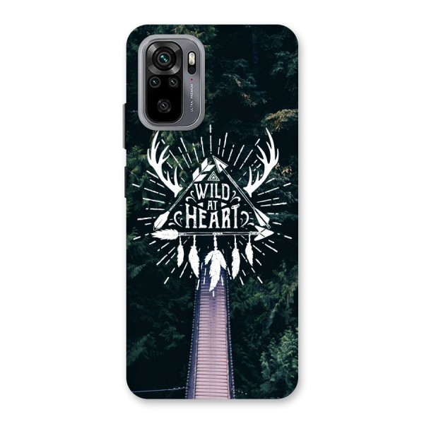 Wild Heart Back Case for Redmi Note 10