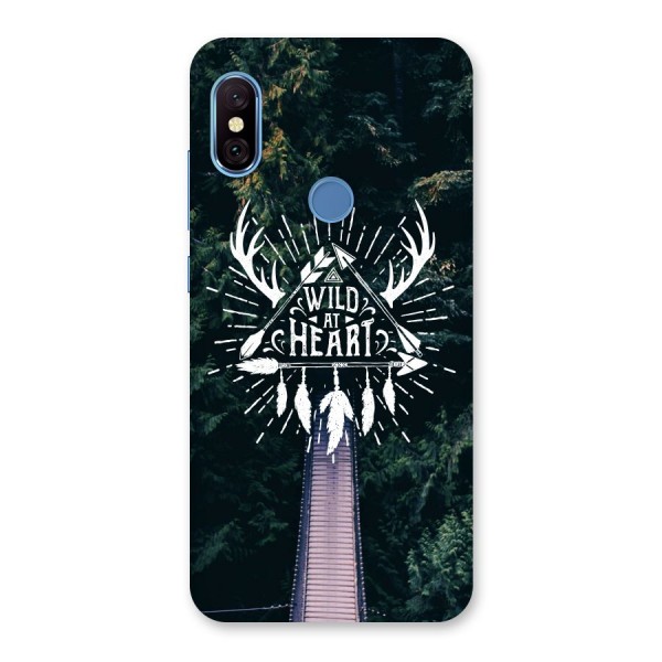 Wild Heart Back Case for Redmi Note 6 Pro