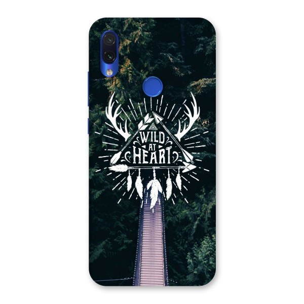 Wild Heart Back Case for Redmi Note 7