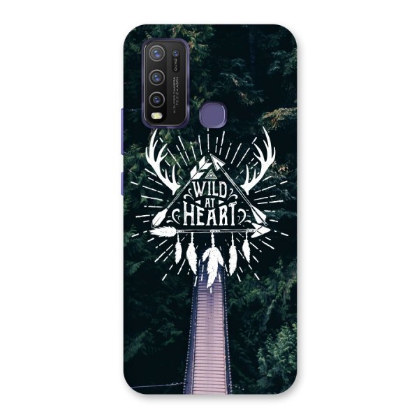 Wild Heart Back Case for Vivo Y30