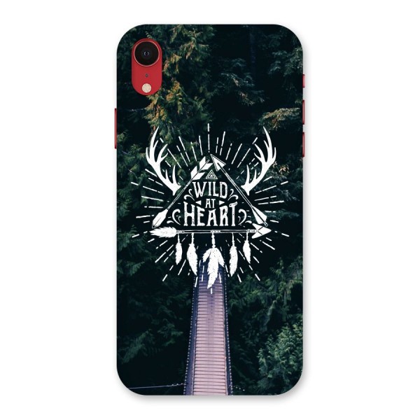 Wild Heart Back Case for iPhone XR