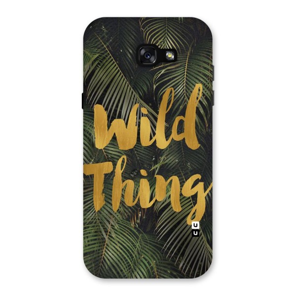 Wild Leaf Thing Back Case for Galaxy A7 (2017)