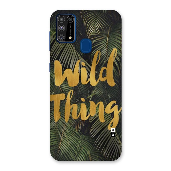 Wild Leaf Thing Back Case for Galaxy F41