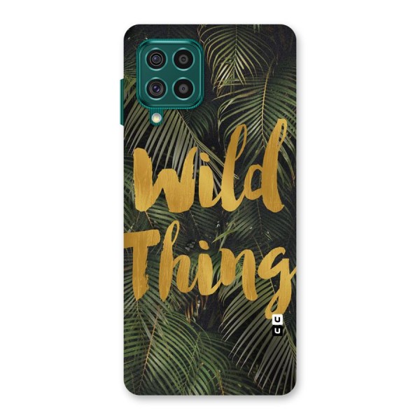 Wild Leaf Thing Back Case for Galaxy F62