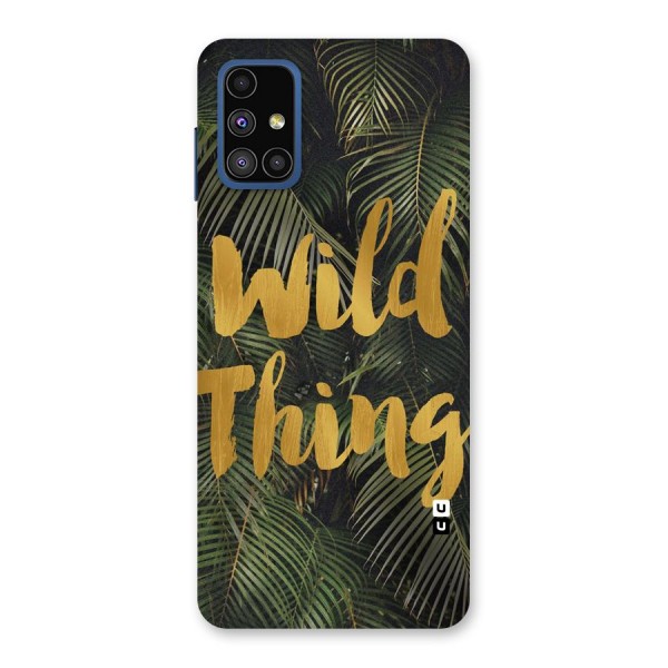 Wild Leaf Thing Back Case for Galaxy M51