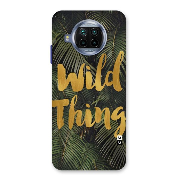 Wild Leaf Thing Back Case for Mi 10i