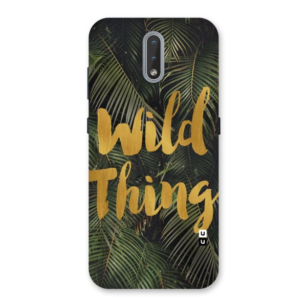 Wild Leaf Thing Back Case for Nokia 2.3