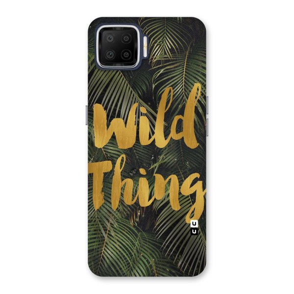 Wild Leaf Thing Back Case for Oppo F17