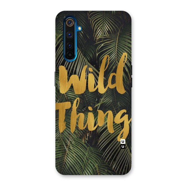 Wild Leaf Thing Back Case for Realme 6 Pro