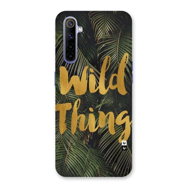 Wild Leaf Thing Back Case for Realme 6i