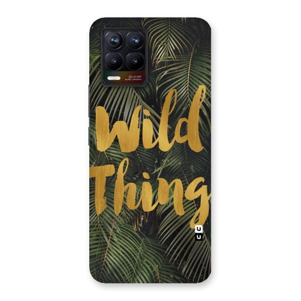 Wild Leaf Thing Back Case for Realme 8