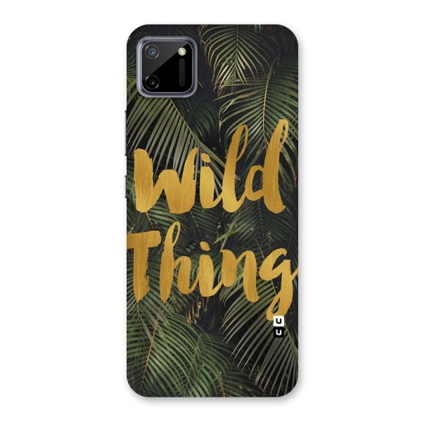 Wild Leaf Thing Back Case for Realme C11