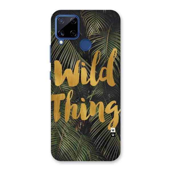 Wild Leaf Thing Back Case for Realme C12