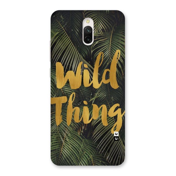 Wild Leaf Thing Back Case for Redmi 8A Dual