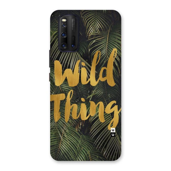 Wild Leaf Thing Back Case for Vivo iQOO 3