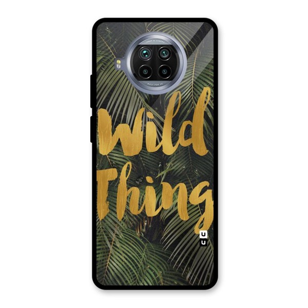 Wild Leaf Thing Glass Back Case for Mi 10i