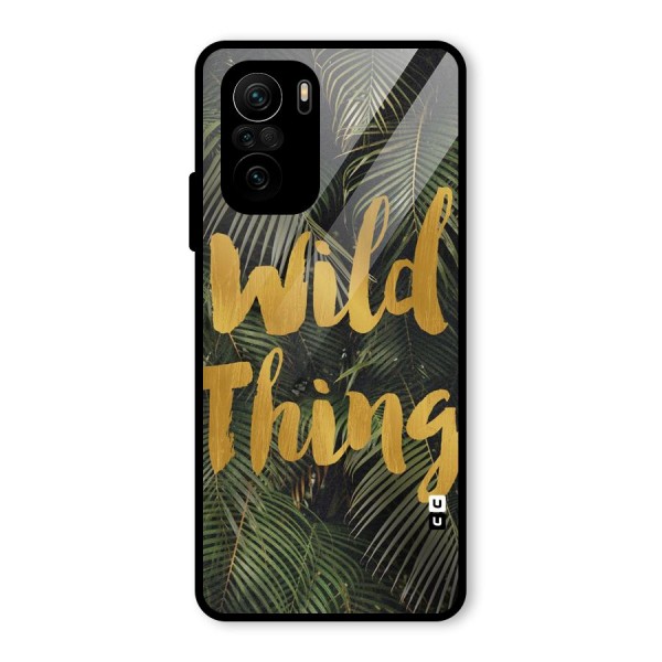 Wild Leaf Thing Glass Back Case for Mi 11x