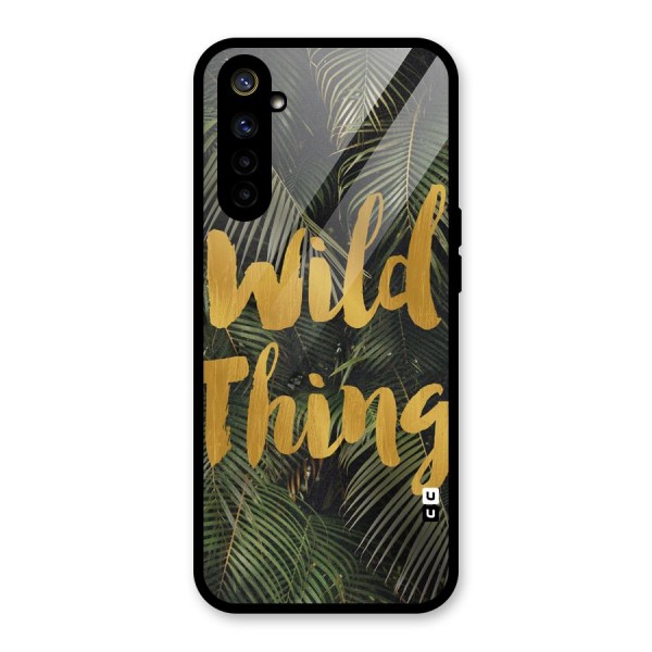 Wild Leaf Thing Glass Back Case for Realme 6