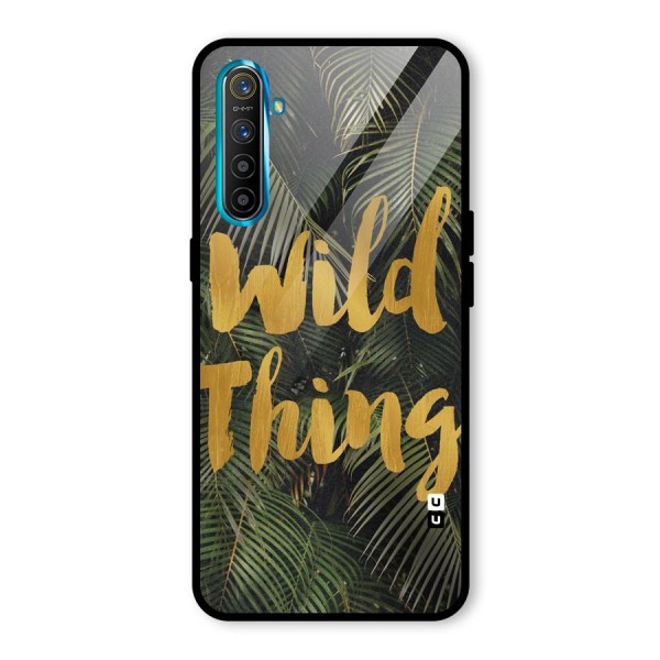 Wild Leaf Thing Glass Back Case for Realme XT