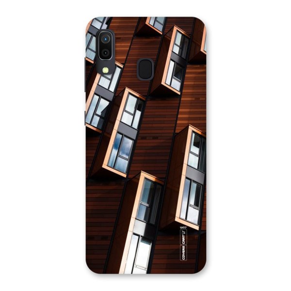 Window Abstract Back Case for Galaxy A20