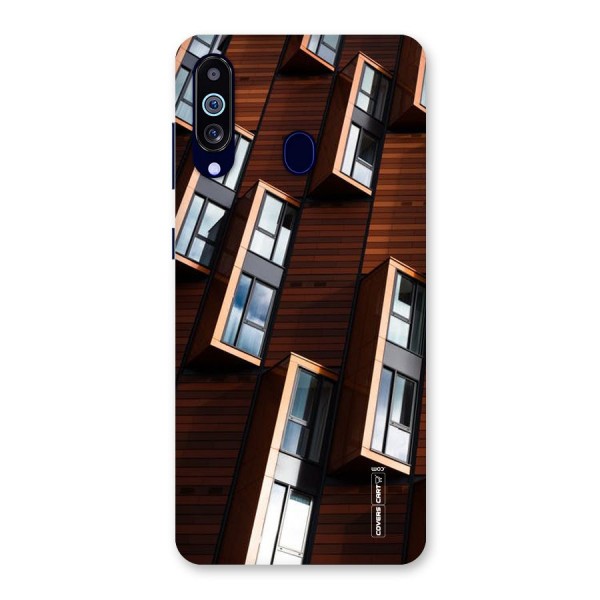 Window Abstract Back Case for Galaxy A60