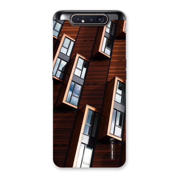 Window Abstract Back Case for Galaxy A80