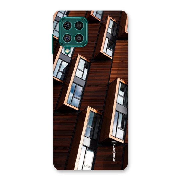 Window Abstract Back Case for Galaxy F62