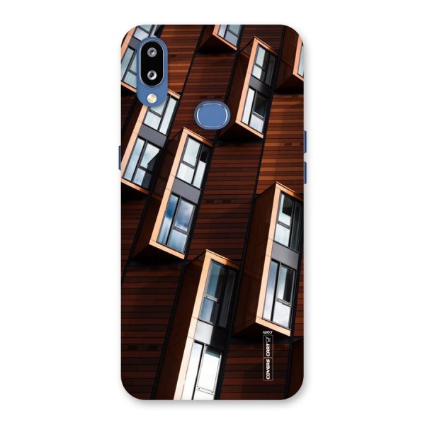 Window Abstract Back Case for Galaxy M01s