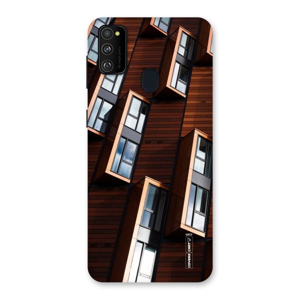 Window Abstract Back Case for Galaxy M21