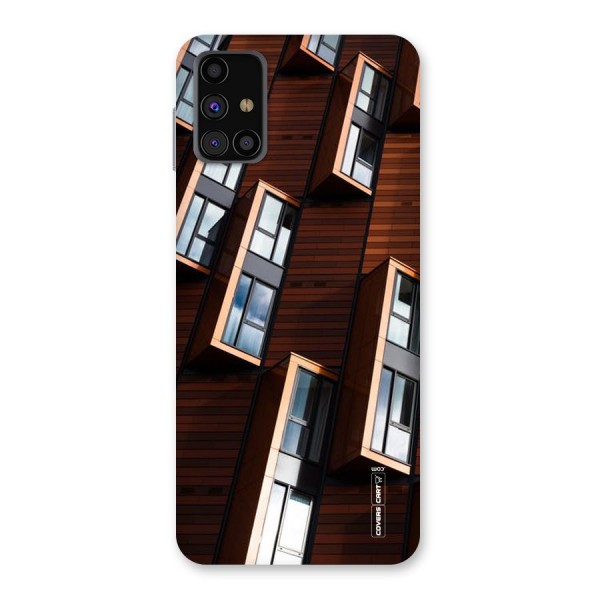 Window Abstract Back Case for Galaxy M31s