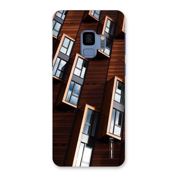 Window Abstract Back Case for Galaxy S9