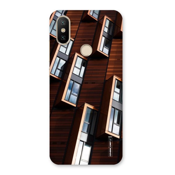 Window Abstract Back Case for Mi A2