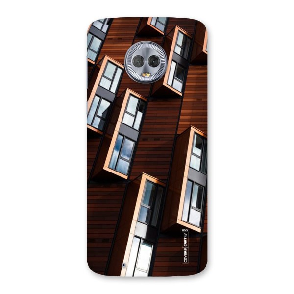 Window Abstract Back Case for Moto G6