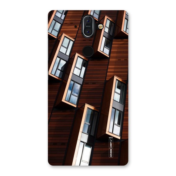 Window Abstract Back Case for Nokia 8 Sirocco