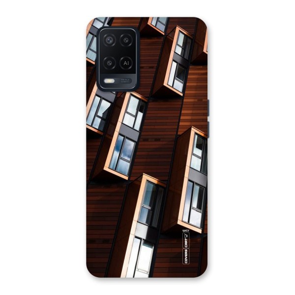 Window Abstract Back Case for Oppo A54