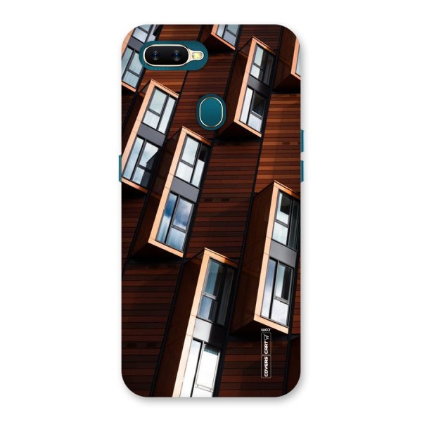 Window Abstract Back Case for Oppo A7