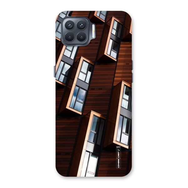 Window Abstract Back Case for Oppo F17 Pro