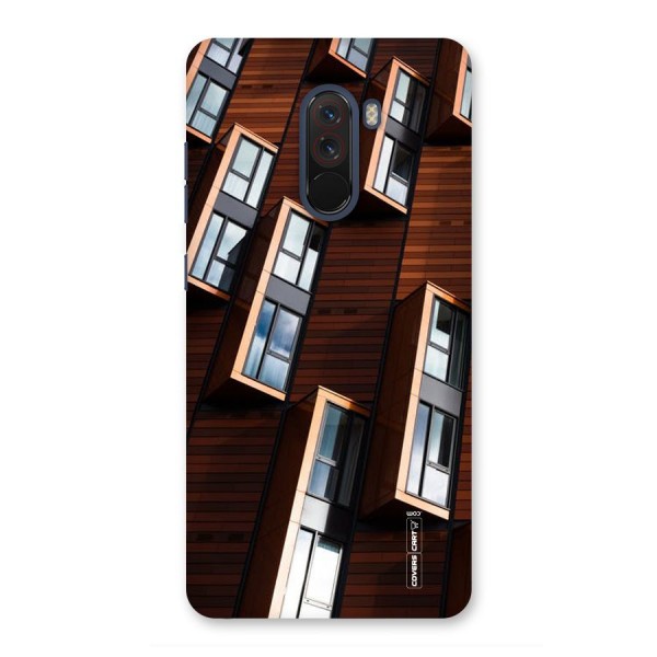 Window Abstract Back Case for Poco F1