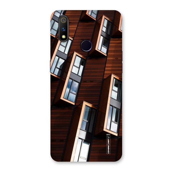 Window Abstract Back Case for Realme 3 Pro