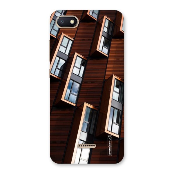 Window Abstract Back Case for Redmi 6A