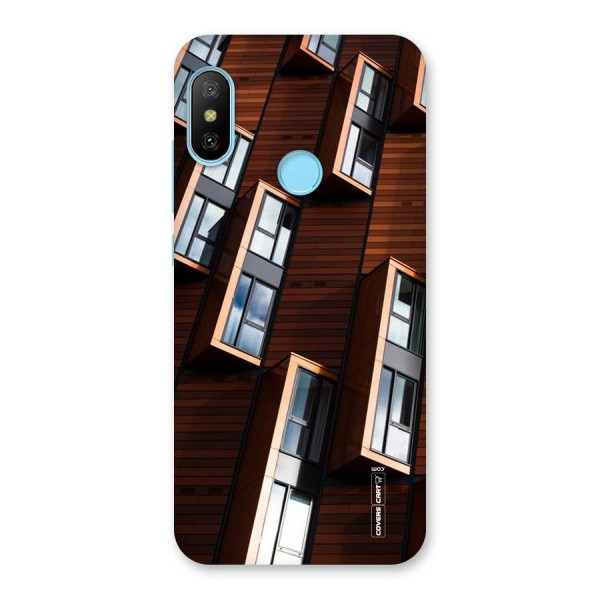 Window Abstract Back Case for Redmi 6 Pro