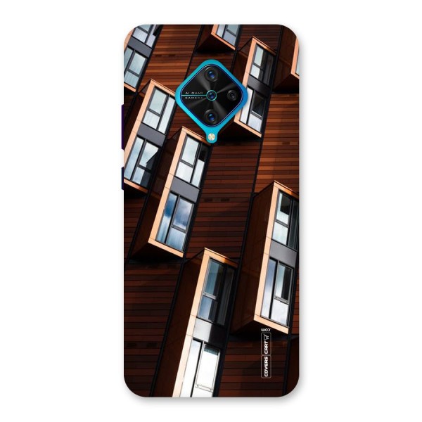 Window Abstract Back Case for Vivo S1 Pro