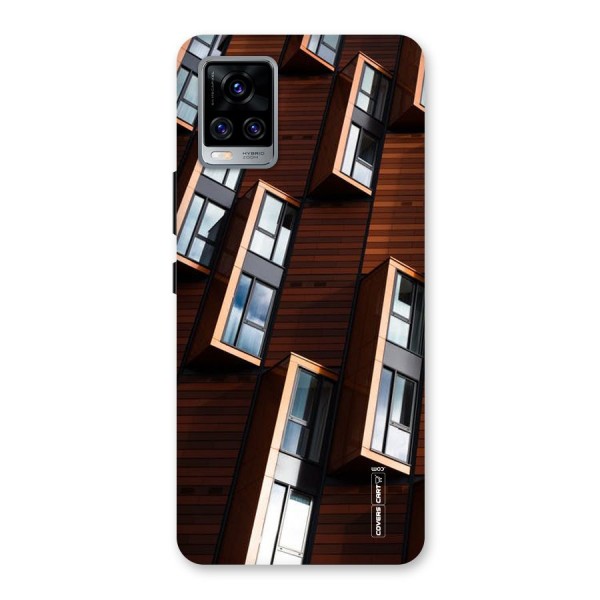 Window Abstract Back Case for Vivo V20 Pro