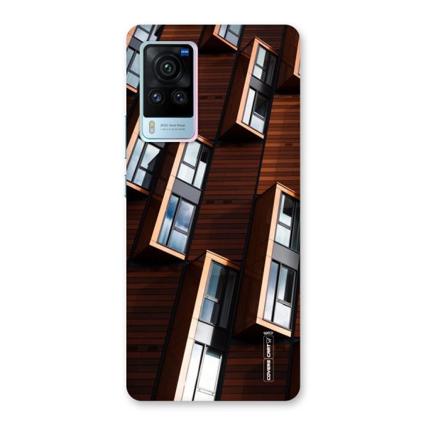 Window Abstract Back Case for Vivo X60 Pro