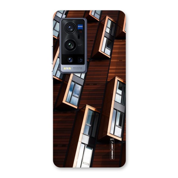 Window Abstract Back Case for Vivo X60 Pro Plus