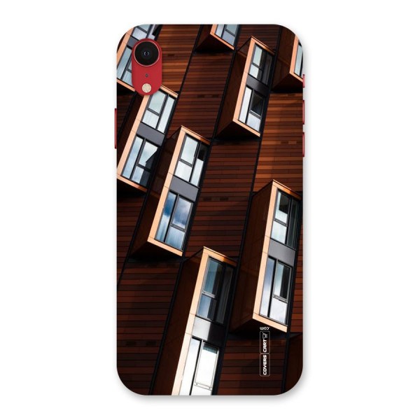 Window Abstract Back Case for iPhone XR